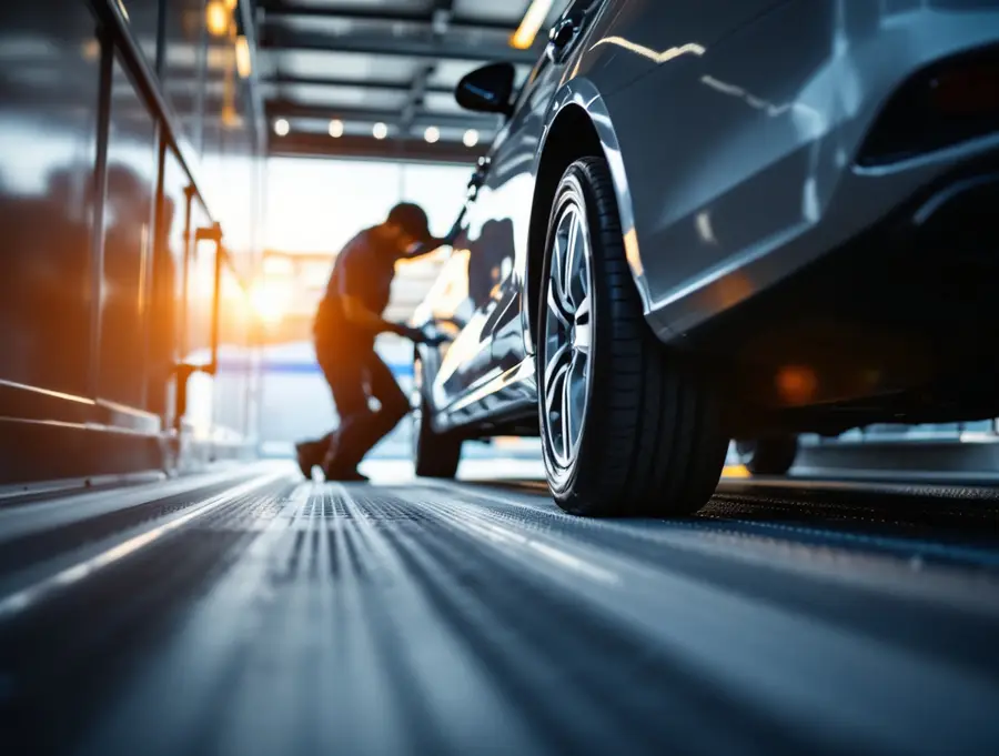 Enclosed Auto Transport safety — Bright Auto Lane Car Transport