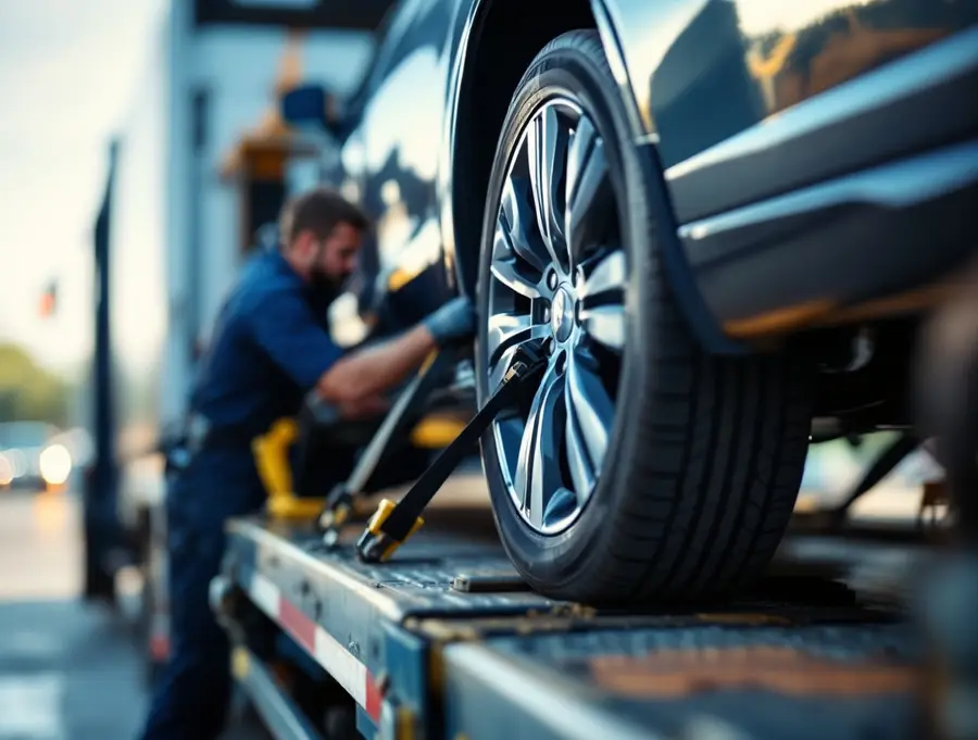 Open Car Transport safety — Bright Auto Lane Car Transport